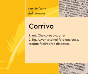 Writers and Readers Parole fuori dal comune Corrivo