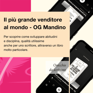 Orecchie da scrittore Libri per il successo Il più grande venditore al mondo OG Mandino
