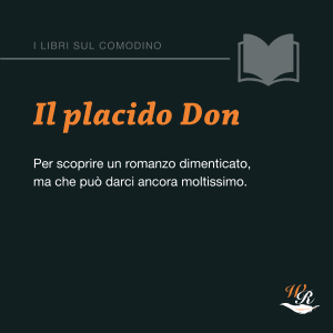 Mikhail Sholochov Il placido Don Writers and Readers Libri sul comodino