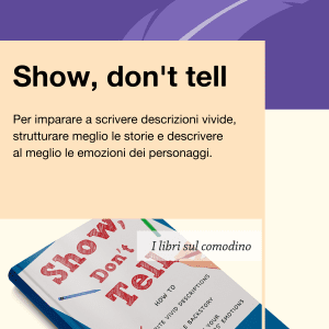 Libri sul comodino Sandra Gerth Show don't tell