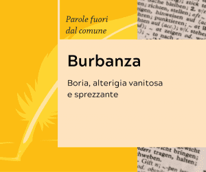 Parole fuori dal comune Burbanza