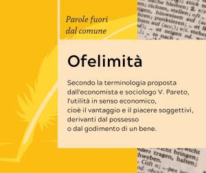 Writers and Readers Parole fuori dal comune Ofelimità